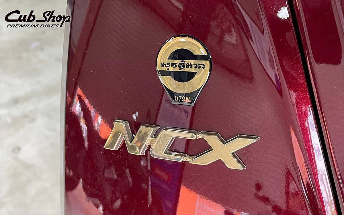 logo Honda Dream 125 NCX màu nâu 
